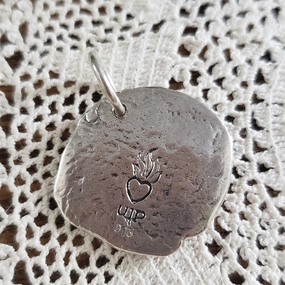 Waxing poetic Intertwined Initials Pendent  NC - Picture 2 of 2